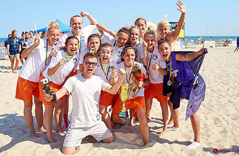 В Одессе состоялся женский чемпионат Украины по пляжному футболу - wfpl.com.ua, пляжный футбол,  женский футбол